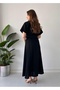 Belted Design Midi Dress - 5