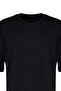 Beyaz-Siyah Oversize/Geniş Kesim 2'li Paket Kartal Baskı-Düz %100 Pamuk T-Shirt TMNSS25TS00214 - 15
