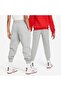 K nsw club flc jggr lbr - dk gray heather/base gray/(white) - 8