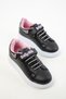 Schwarzer Unisex-Kinder-Sneaker 20441 - 4