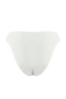 Ekru Aksesuarlı Regular Normal Bel Bikini Altı TBESS25BA00051 - 7