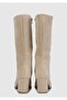 Beige Women's Boots - 4
