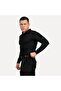 Black Long Sleeve Tactical Polo Neck T-Shirt with 2 Pockets Long Sleeve T-Shirts - 5