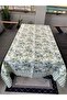 Plaid Olive Patterned Easy to Clean Stain Resistant Care-Free Tablecloth - 7