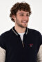 Men's Navy Blue Knitwear Cardigan 50293128 -Vr033 - 2
