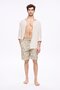 Belt Buckle Detailed Mink Men's Short Pool and Sea Shorts 5054 - 2