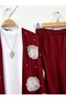 طقم كيمونو كاجوال من زهرة التول مكون من قطعتين [باستثناء الملابس الداخلية] - 3