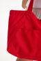 Premium Women's Colorful Lined Beach Bag / Shoulder Bag / Casual Bag (4 Pockets) - 6