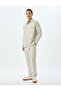 Linen Blended Shirt Jacket with Buttoned Flap Pocket Detail - 2