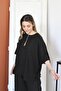 Black V-Neck Suit - 4