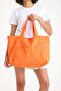 Premium Women's Colorful Lined Shoulder Bag / Beach Bag / Casual Bag (4 Pockets) - 5
