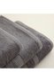 50X90 cm Dark Gray Lining Face Towel - 4