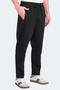 Kalina Print Men's Black Sweatpants with Zipper Pockets - 3