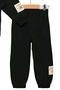 Girl's Cotton Elastic Leg Sweatpants Set Children's Clothing - 3