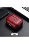 حافظة جلدية حمراء لسماعات Airpods PRO 2