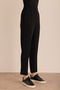 Detailed Woven Carrot Trousers with Elastic Waist - 4