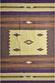 Ethnic Patterned Hand-Woven Cotton Rug (140X200 Cm, 2,8 m²)