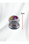 Polymer Plastic Knob with Chrome Top for Kitchen Drawer Cabinet Door Pack of 10 – Durable Design - 2