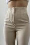 High Waist Pleated Orazio Carrot Pants