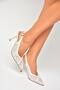 U 246229006   Sedef Lace Fabric Thin Heeled Women's Evening Dress Shoes - 2