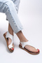 Halyriani Women's Sandals 0012837   White - 2