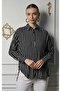Viscon Fabric Thin Line Shirt Sport Shirt - 8