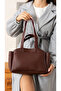 Medium Size Claret Red Puppy Women's Bag, Hand, Arm, Shoulder Bag - 2