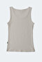 Vlatka Women's Stone Gray Tank Top - 2