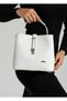 Women's Embossed Printed 4 Compartment Hand and Shoulder Bag Justpolo Tyc44Tmtky4002 - 3