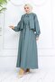 Zippered Jacket Gilet Hijab Suit Çağla 2240 - 4