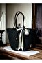 Bag Beach Bag Or Black Jute Bag Suitable for Daily Use