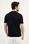 Patterned Slim Fit Crew Neck Men's Knitwear T-Shirt Navy Blue - 11533.25Y - 3