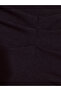 31718 Off-The-Shoulder Pleat Detail Top-Black - 4
