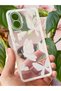 Oppo A38 Case Transparent Butterfly Design Patterned Soft Silicone Cover with Camera Protection - 2