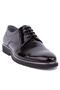 Dma08-025 Black Patent Leather Orthopedic Casual Men's Leather Shoes