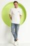 Men's Ps Printed Oversize T-Shirt Ecru
