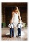 Red Children's Trouser Suspender Bow Tie Set 1-9 Years April 23 Show Outfit Accessory - 2