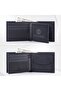 Treviso Classic Black Coin Pocket Genuine Leather Men's Wallet with Rfid Protection Gift