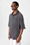 Polo Neck Oversize Knitwear Black - 4