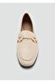 Buckle Leather Loafers - 3