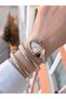 Snake Winding Steel Cord 2 Years Warranty 3 Atm Water Resistant Women Wrist Watch C.03442.2 - 2