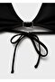 Buckle Detailed Halter Neck Bikini Top - 5