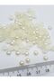 4 mm Cream Color Half Pearl 25 g (1150-1200 Pieces) - 2