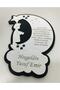 Baby Boy Evil Eye Prayer Magnet 25 Pieces Black Silver Plexiglass G2F2112I1Q3 - 4