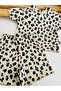 Baby Girl and Child Summer Patterned Camisole Shorts Tshirt Bottom Top Set - 5