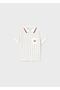 Baby Boy Cream Polo Neck T-shirt