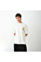 White Unisex Oversize Printed Crew Neck T-Shirt - 7