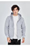 Unisex Gray Full Zipper Hooded Sweatshirt