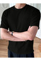 Dressify Women’S Fashion Men's Short Sleeve Crew Neck Knitwear T-Shirt - 2