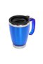 S-link sl-tm1981 navy blue 415ml inner 304 outer 201 stainless steel cup